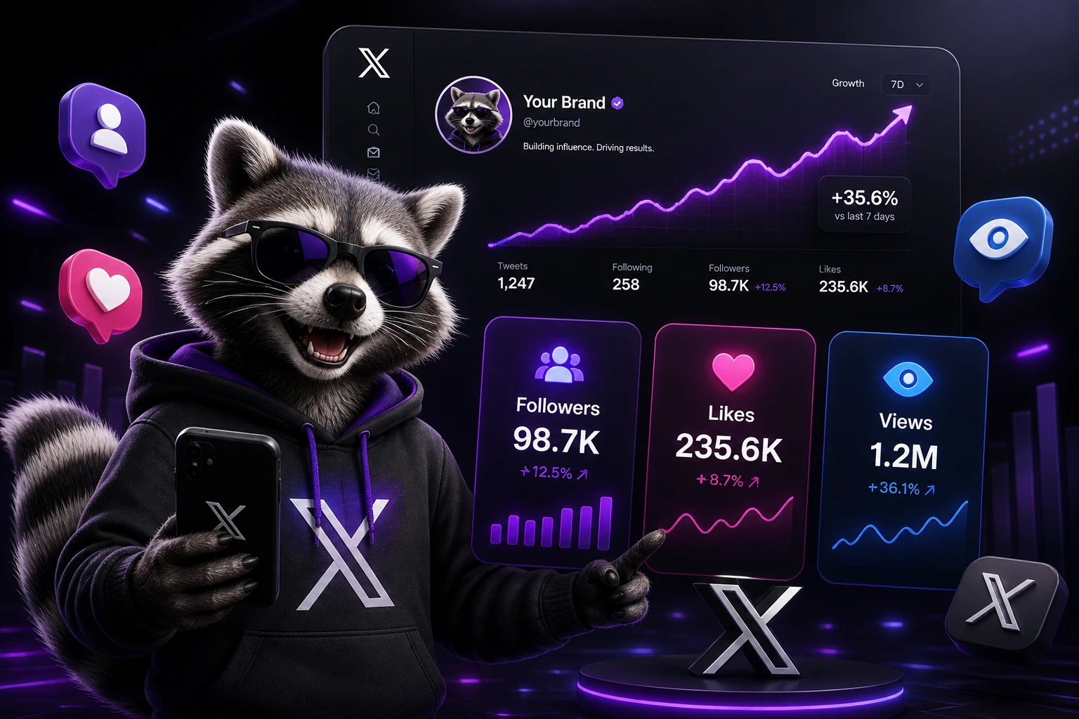 Buy Twitter / X Promotion Services: Followers, Likes and Views Explained