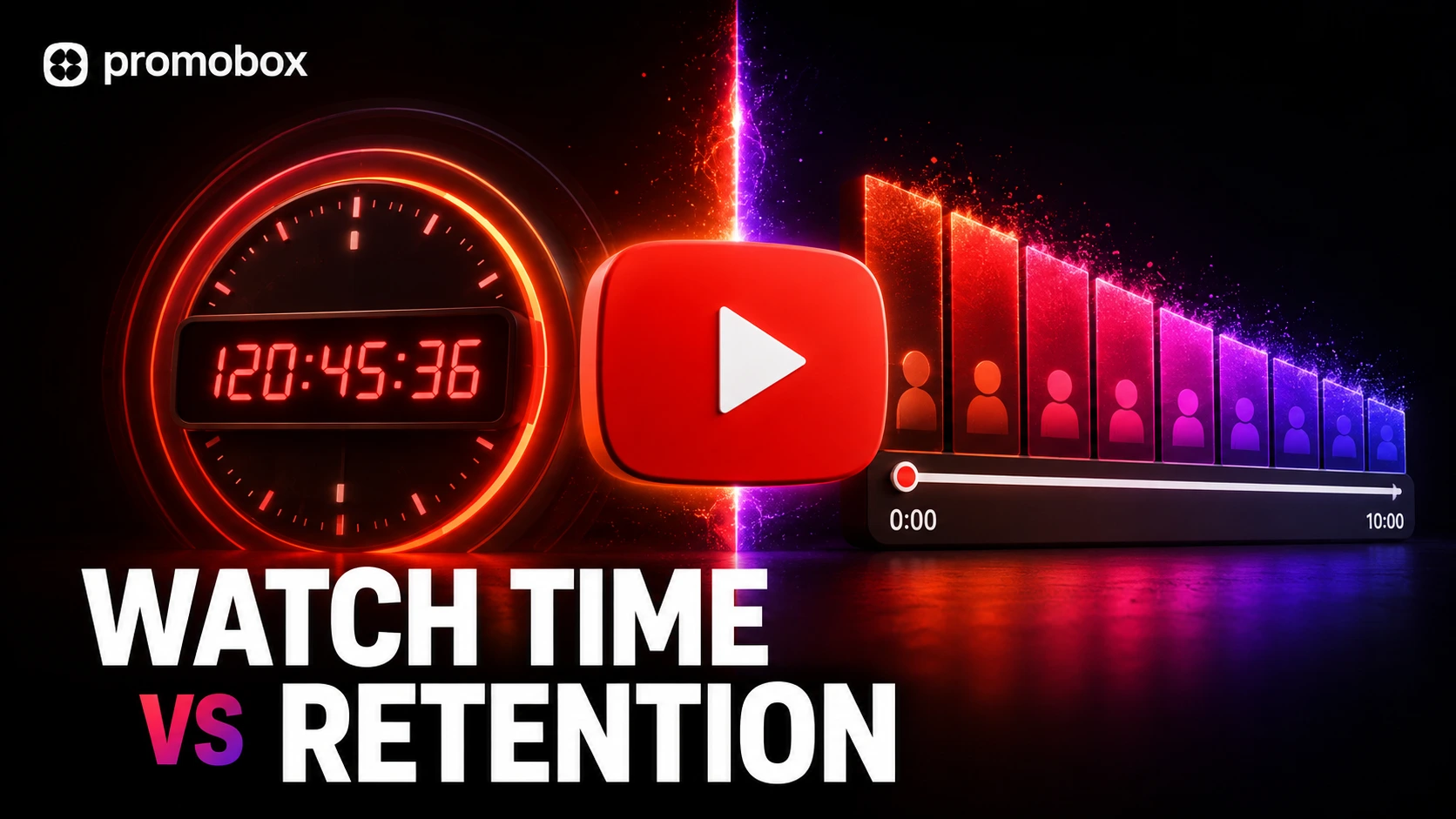 YouTube Watch Time vs Audience Retention: What’s the Difference?