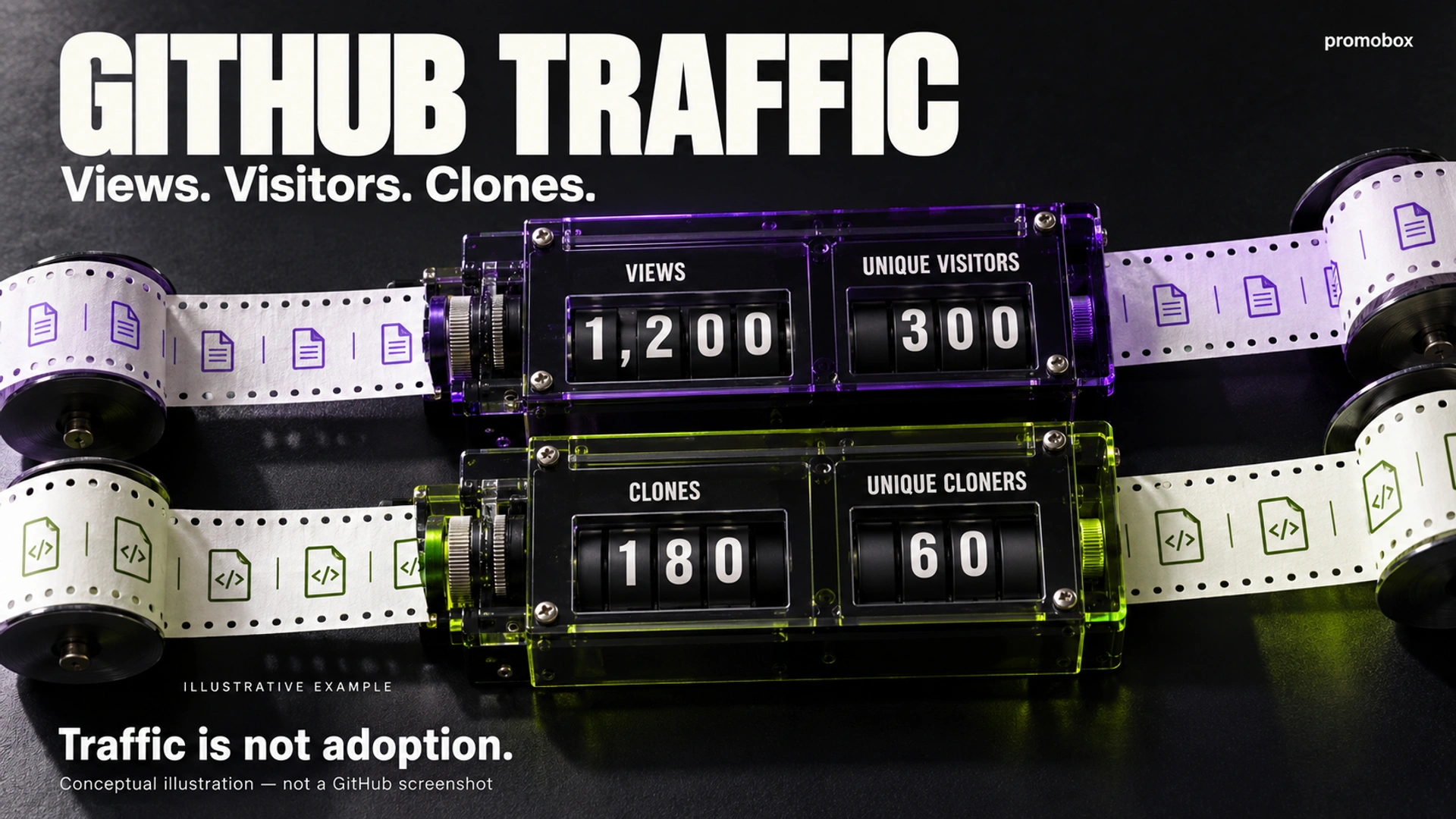 GitHub Traffic Analytics: How to Read Views, Unique Visitors and Clones